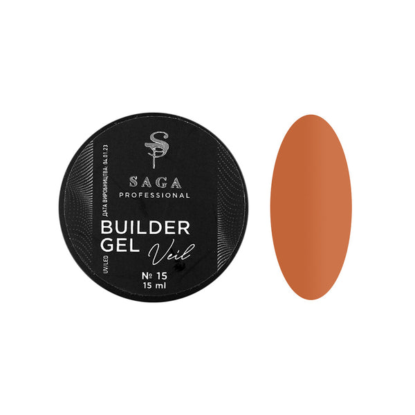 SAGA professional Builder Gel Veil 15 15ml BGV15-15