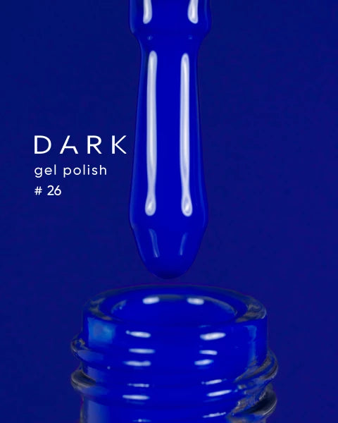 Dark gel polish 26, 10 ml