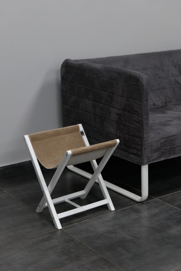AIR MAX Bag stand(latte velours on white legs)