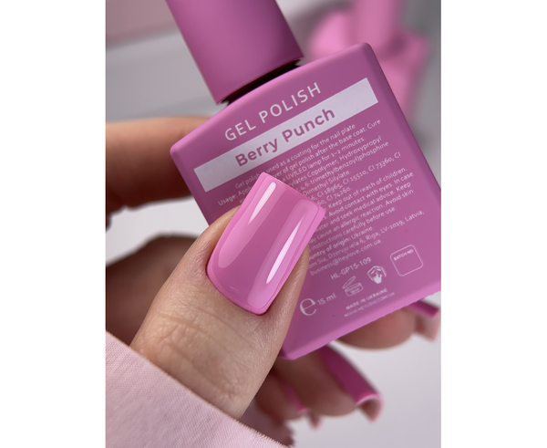 HEYLOVE. GEL POLISH, BERRY PUNCH, 15 ML, HL-GP15-109