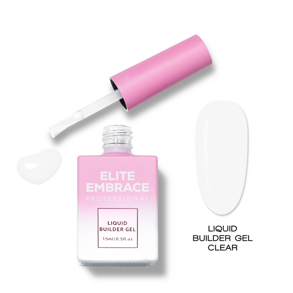 ELITE EMBRACE Professional Liquid Builder Gel Clear 15ml ELBGC0015
