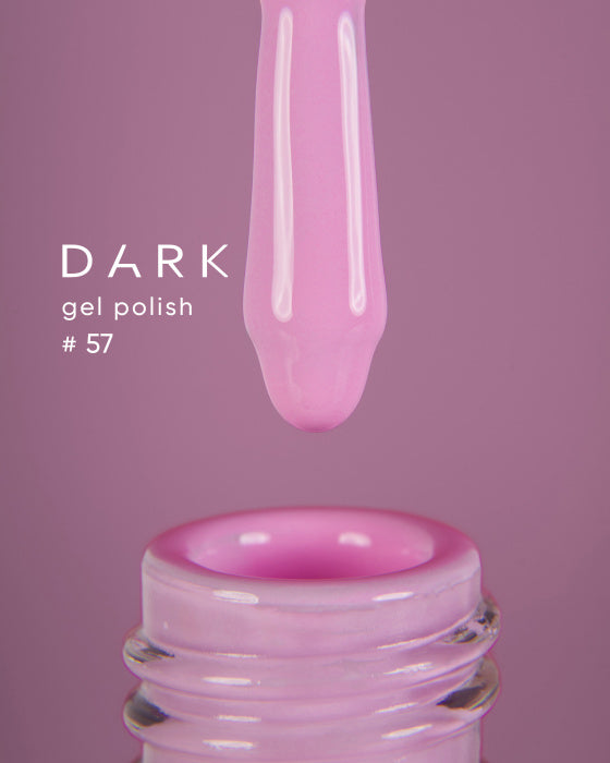 Dark gel polish 57, 10 ml