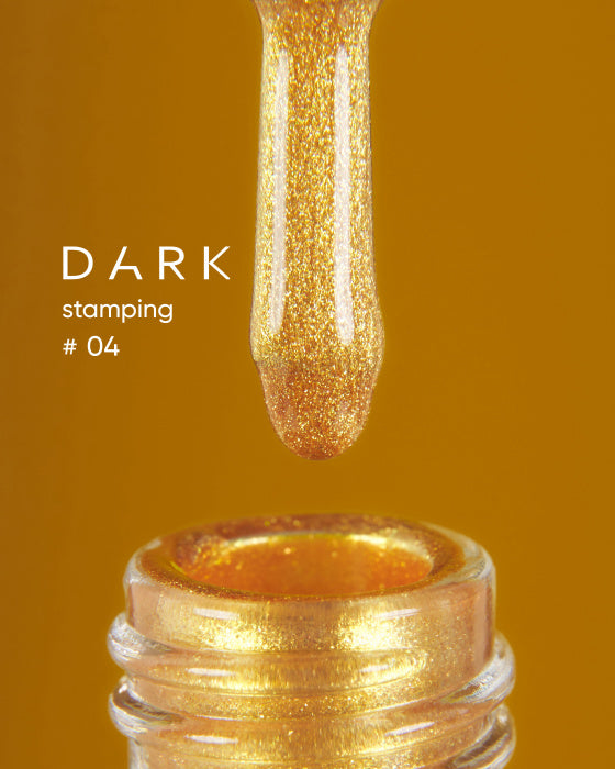 DARK STAMPING POLISH GOLD №04, 8 ML Article : S004