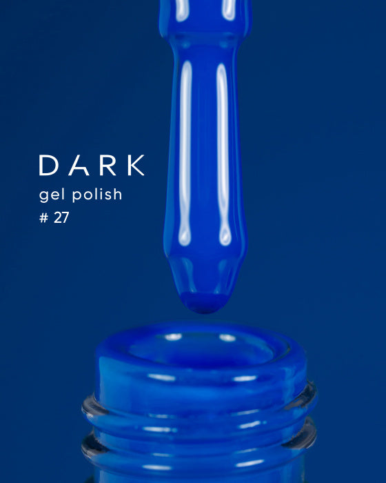 Dark gel polish 27, 10 ml