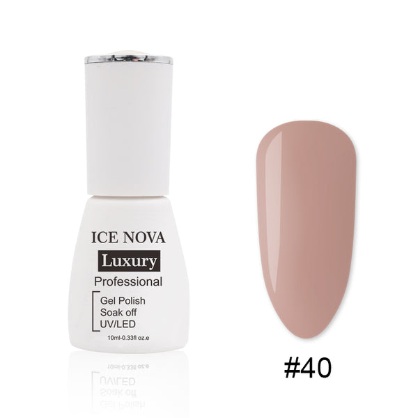 ICE NOVA gel polish 40 M360 10ml gray luxury