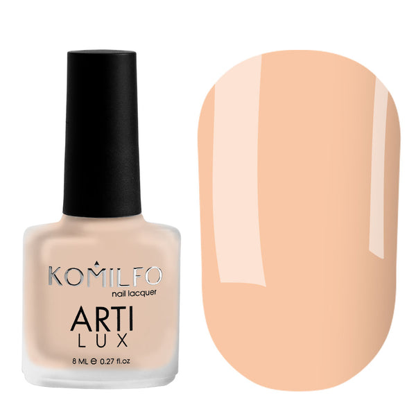KOMILFO ARTILUX 003 NAIL REGULAR POLISH(NOT A GEL)(BEIGE, TRANSLUCENT FOR A COAT, ENAMEL), 8 ML 222003