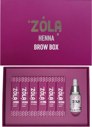 ZOLA HENNA BOX 6 ШТ, 10 г 04166