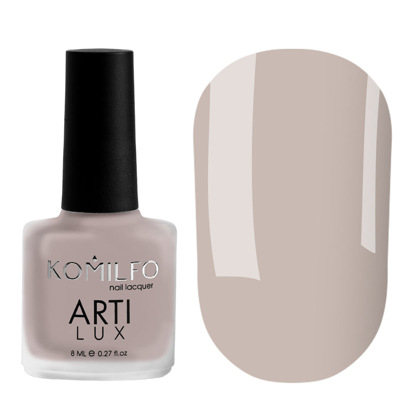 KOMILFO ARTILUX 013 ЛАК ДЛЯ НОГТЕЙ ОБЫЧНЫЙ(НЕ ГЕЛЬ)(ПРЮМАННЫЙ, СЕРО-ФИОЛЕТОВЫЙ, ЭМАЛЬ), 8 МЛ 222013