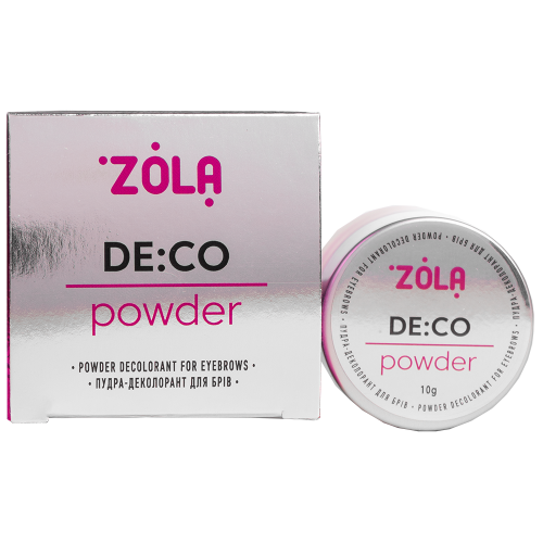 ZOLA ПУДРА ДЛЯ БРІВ DECOLOURANT DE:CO POWDER 10 г 05198