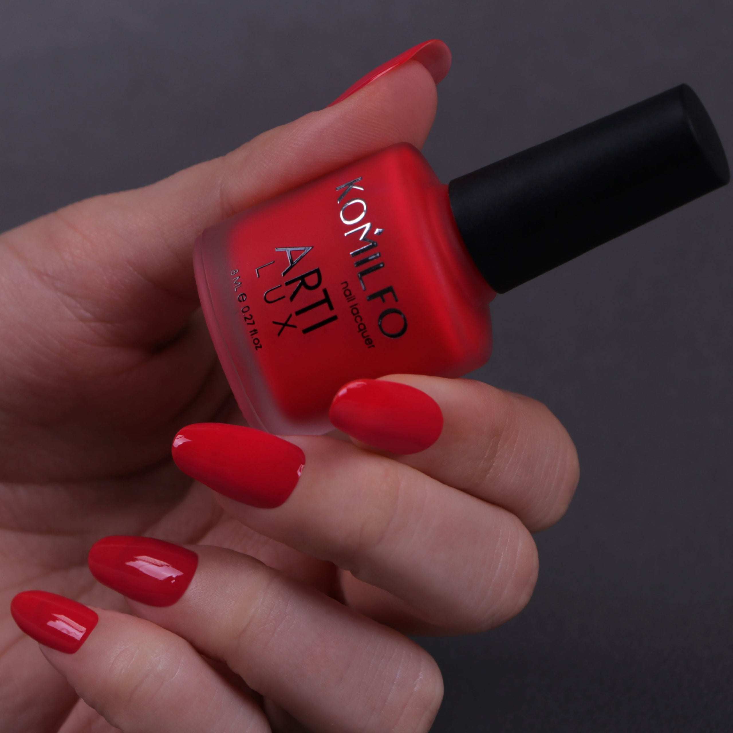 KOMILFO ARTILUX 019 ЛАК ДЛЯ НОГТЕЙ ОБЫЧНЫЙ(НЕ ГЕЛЬ)(КРАСНО-РОЗОВЫЙ, ЭМАЛЬ), 8 МЛ 222019