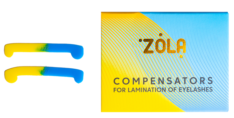 ZOLA COMPENSATORS FOR LAMINATION OF EYELASHES (YELLOW-BLUE) 05304