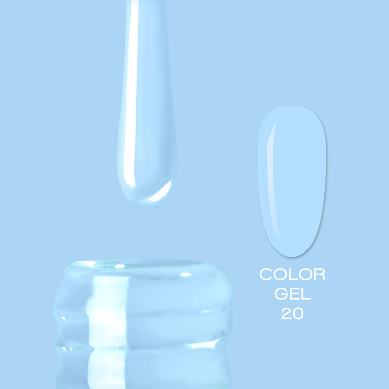 ELITE EMBRACE Professional Color Gel 20 10ml ECG2010