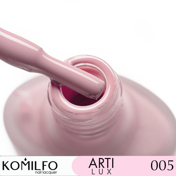 KOMILFO ARTILUX 005 NAIL REGULAR POLISH (NOT A GEL)(LIGHT PINK, ENAMEL), 8 ML 222005