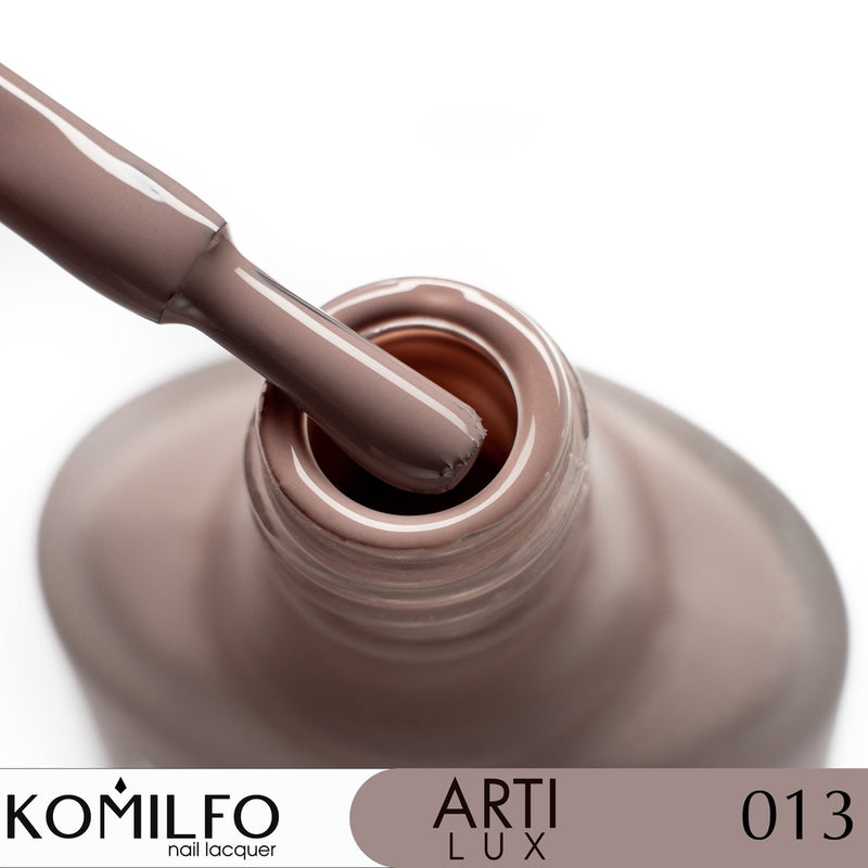 KOMILFO ARTILUX 013 ЛАК ДЛЯ НОГТЕЙ ОБЫЧНЫЙ(НЕ ГЕЛЬ)(ПРЮМАННЫЙ, СЕРО-ФИОЛЕТОВЫЙ, ЭМАЛЬ), 8 МЛ 222013