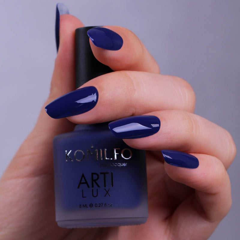 KOMILFO ARTILUX 026 ЗВИЧАЙНИЙ ЛАК ДЛЯ НІГТІВ (НЕ ГЕЛЬ) (ТЕМНО-СИНІЙ, ЕМАЛЬ), 8 МЛ 222026