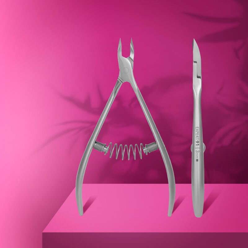 STALEKS PRO EXPERT 91 PROFESSIONAL CUTICLE NIPPERS 3 MM NE-91-3