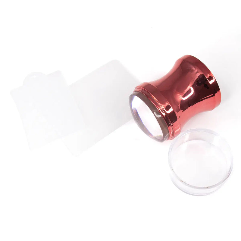Stamp and scraper for stamping Stamping Nail Art XY-1660 RED