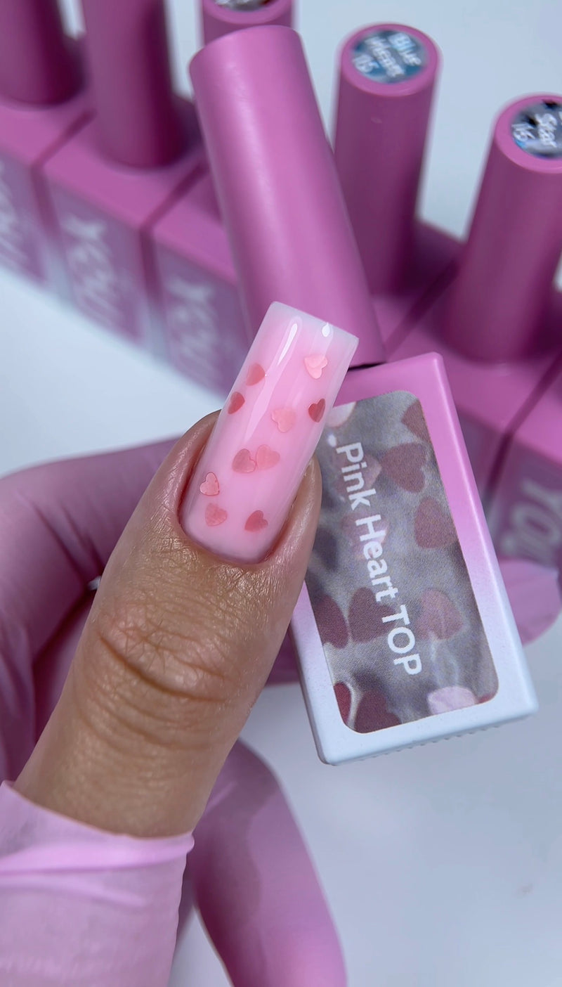 Elite Embrace Professional Heart Top Coat 6pcs Set