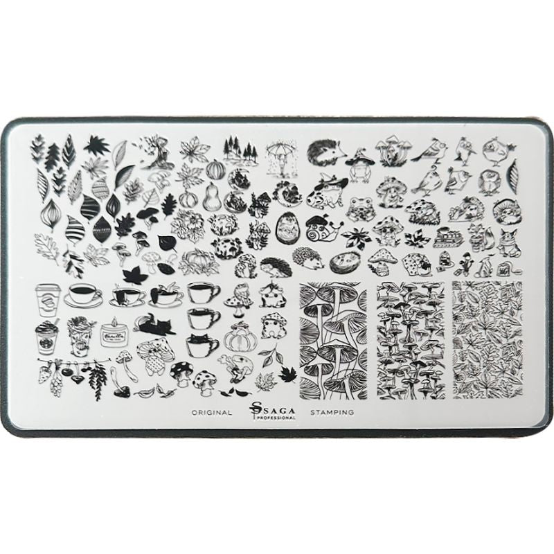 SAGA professional Stamping Plate №11 "Animal"