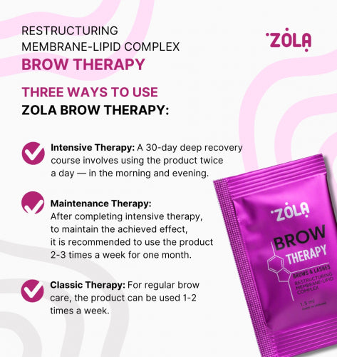 ZOLA Restructuring Membrane-Lipid Complex Brow Therapy 1.5 ml x 10 pcs