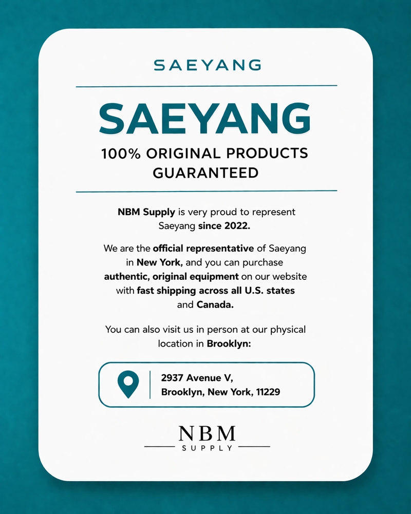 Saeyang Marathon N7 Professional E-File With Overload Protection System + SH37LN HandPiece warranty