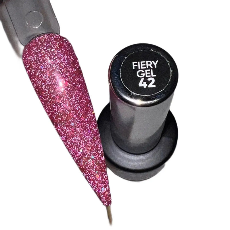 SAGA professional Gel Polish Fiery gel 42 9 мл