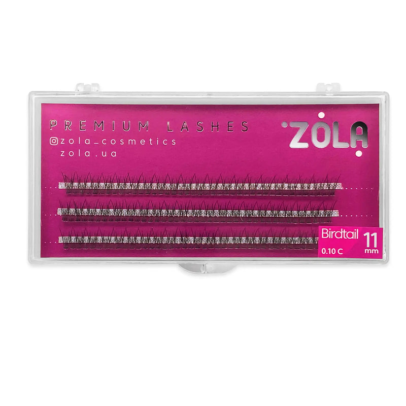 Zola Bunches Eyelashes Birdtail, 11 мм 05347