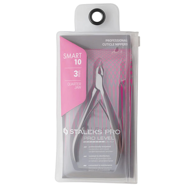 STALEKS PRO SMART 10 ПРОФЕСІЙНІ КУСАЧКИ ДЛЯ КУТИКУЛИ 3 MM NS-10-3