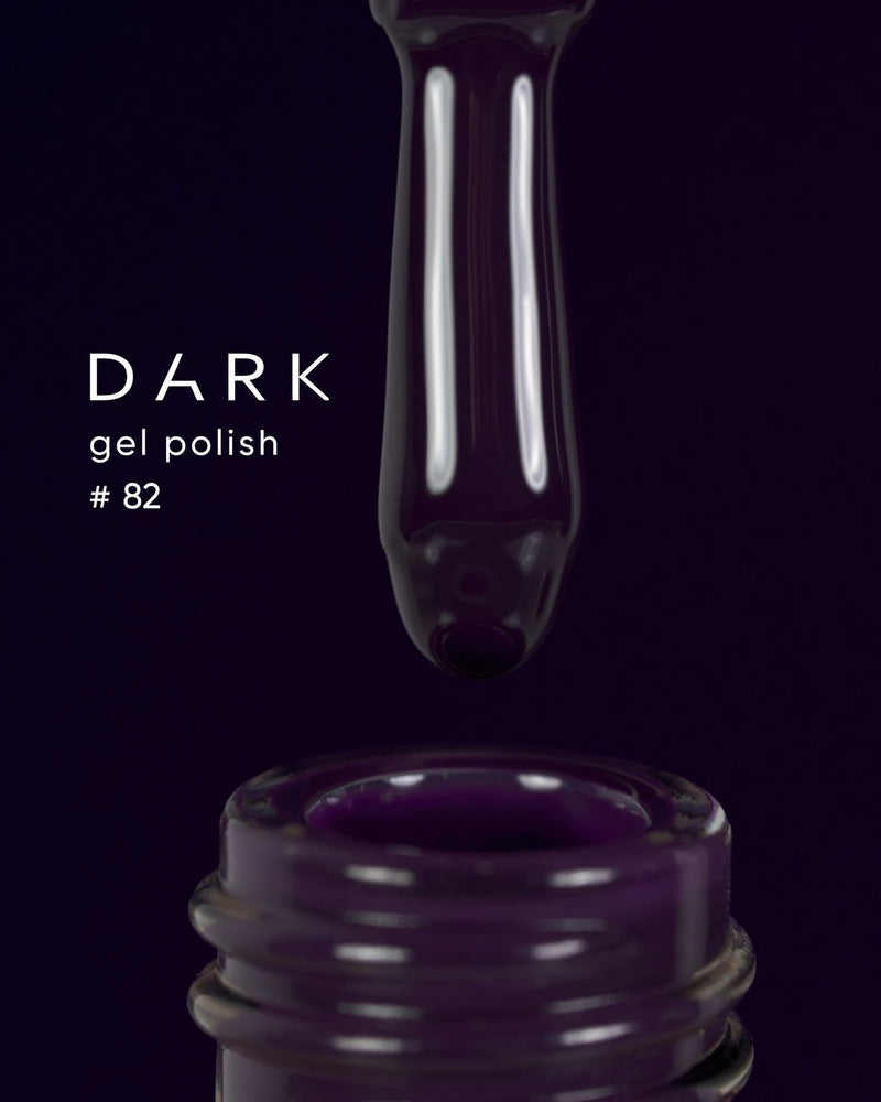 Dark gel polish (new collection) 82, 10 ml color82