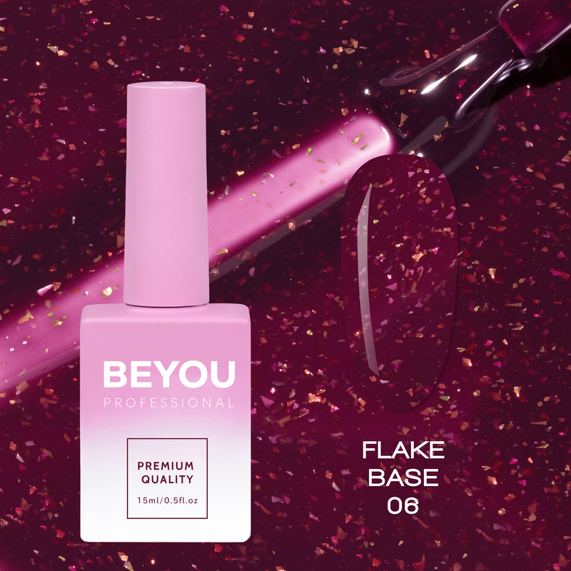 BEYOU Professional Flake base 06 (осіння колекція) 15ML B10008
