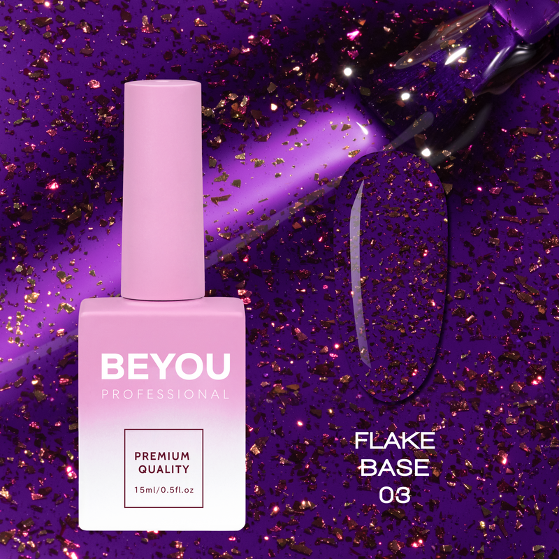 BEYOU Professional Flake base 03 (осіння колекція) 15ML B10011