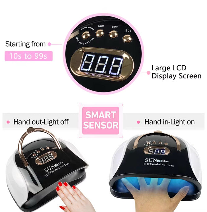 SUN C4 Plus 256W UV LED Nail Lamp