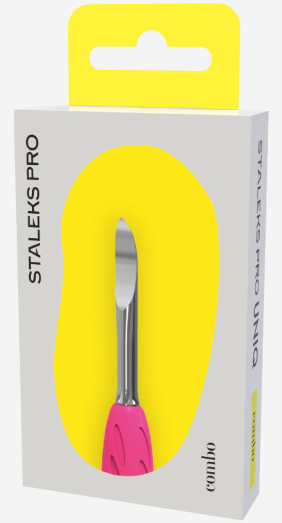 STALEKS Handle of the pusher Combo UNIQ for replaceable working parts + Working part of the pusher Combo UNIQ