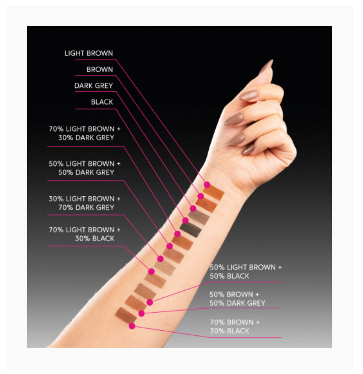 ZOLA TATTOO TINT SET 4*15ml