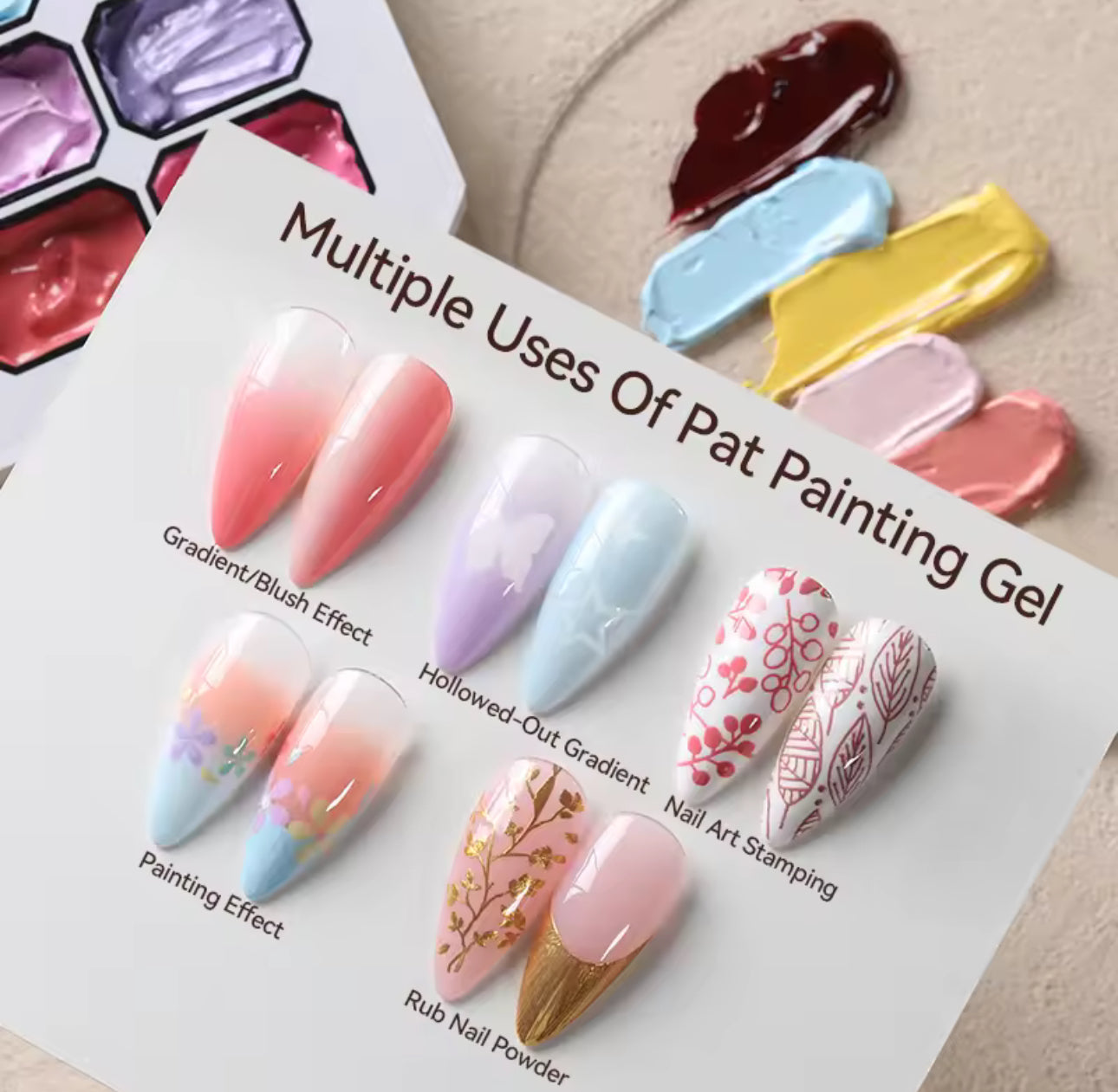 Ombre Painting Set 9 Colors