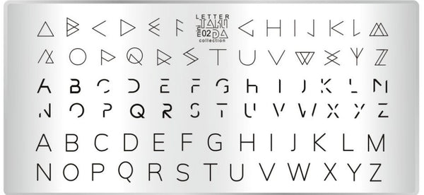 TAKI DA small stamping plate 02