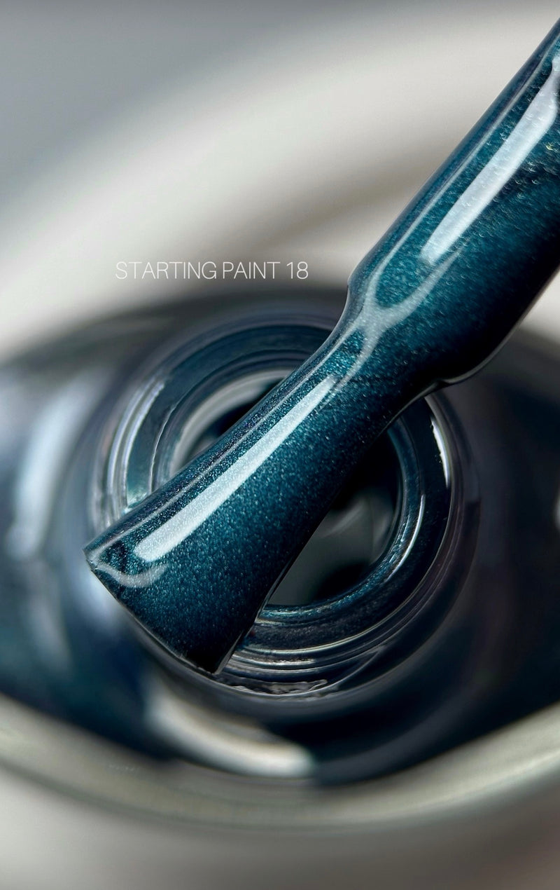 Лак для стемпінга Saga Professional Stamping №18, 8 мл діамантовий зелений