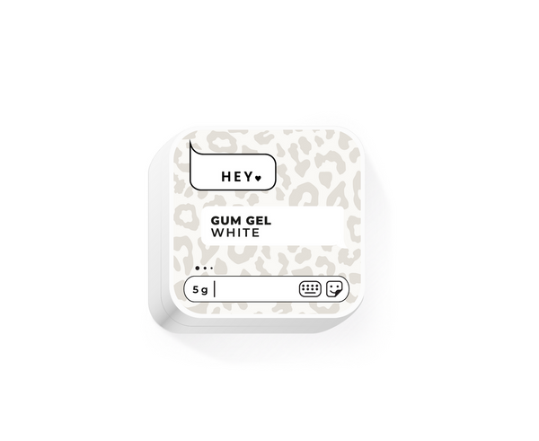 HEYLOVE. GUM GEL, WHITE, 5 G HL-GG05-006