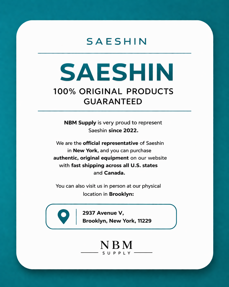 SAESHIN STRONG 120 45K CARBON BRUSH HANDPIECE(3/32″, 210) warranty