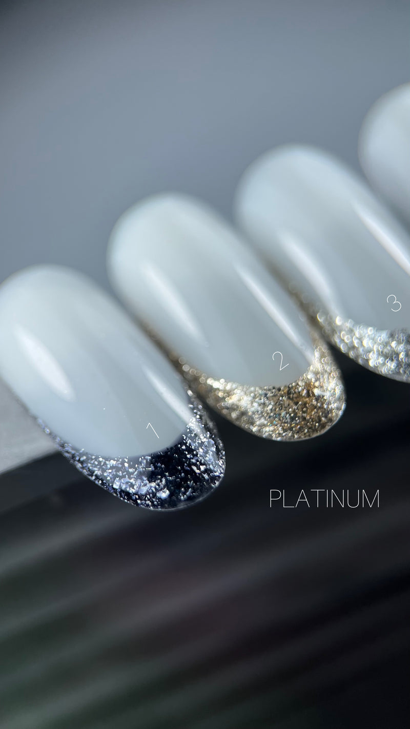 SAGA professional Platinum Gel № 05 (pink, metallic), 5 ml