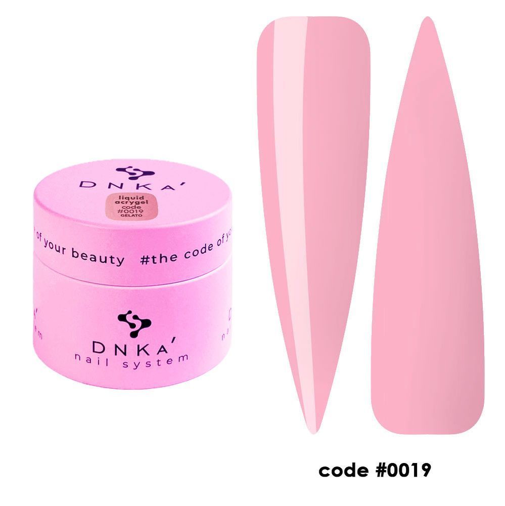 Nail gel DNKa Liquid Acrygel 12ml,15ml.
