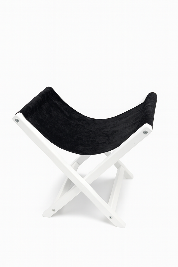 AIR MAX Bag stand(black eco-leather on white legs)