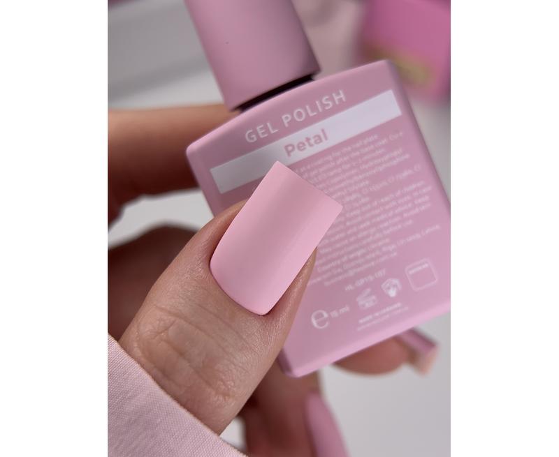 HEYLOVE. GEL POLISH, PETAL, 15 ML, HL-GP15-107