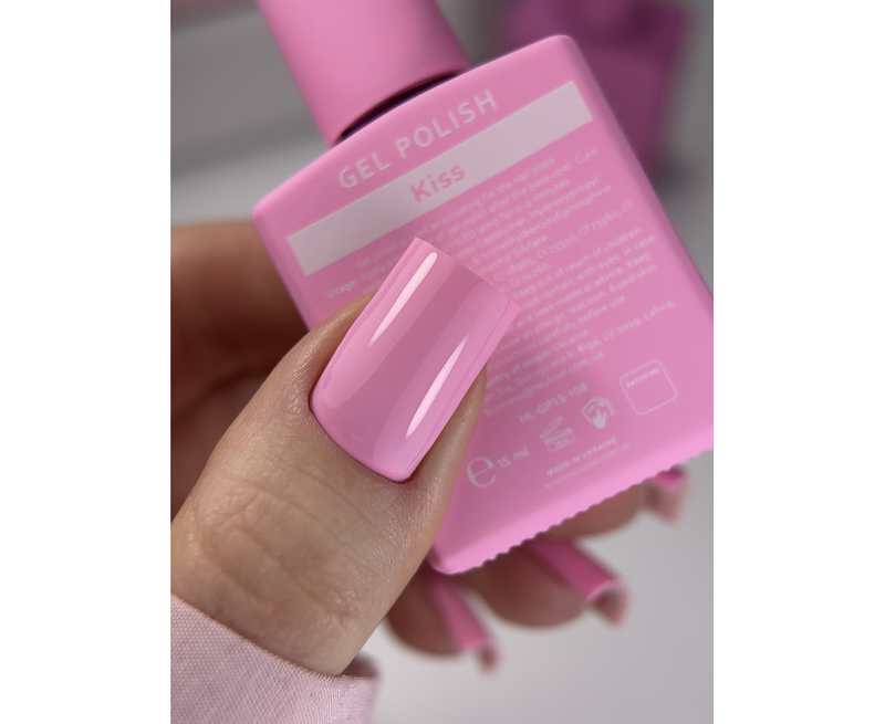 HEYLOVE. GEL POLISH, KISS, 15 ML, HL-GP15-108