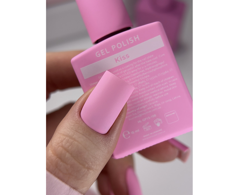 HEYLOVE. GEL POLISH, KISS, 15 ML, HL-GP15-108