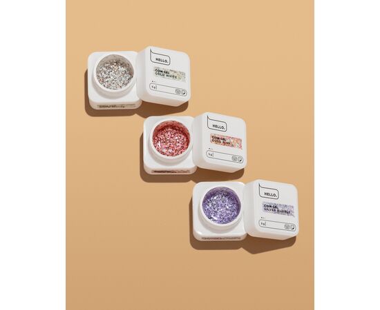 HEYLOVE. COIN GEL, SILVER PURPLE, 5 G HL-CG05-003