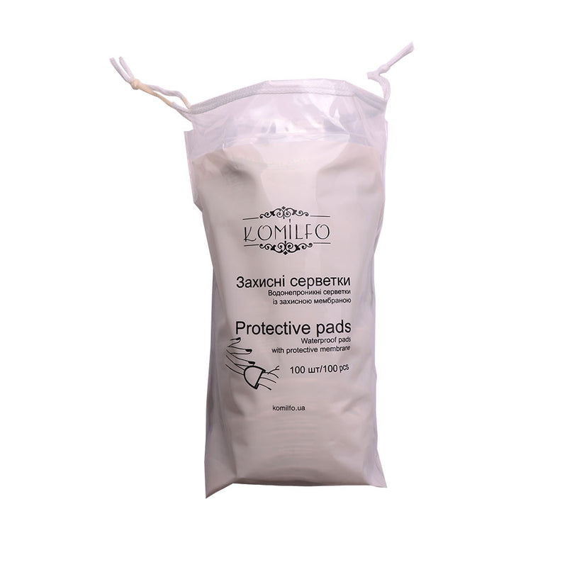 Komilfo Protective Pads – protective lint-free wipes, 100 pcs 834050