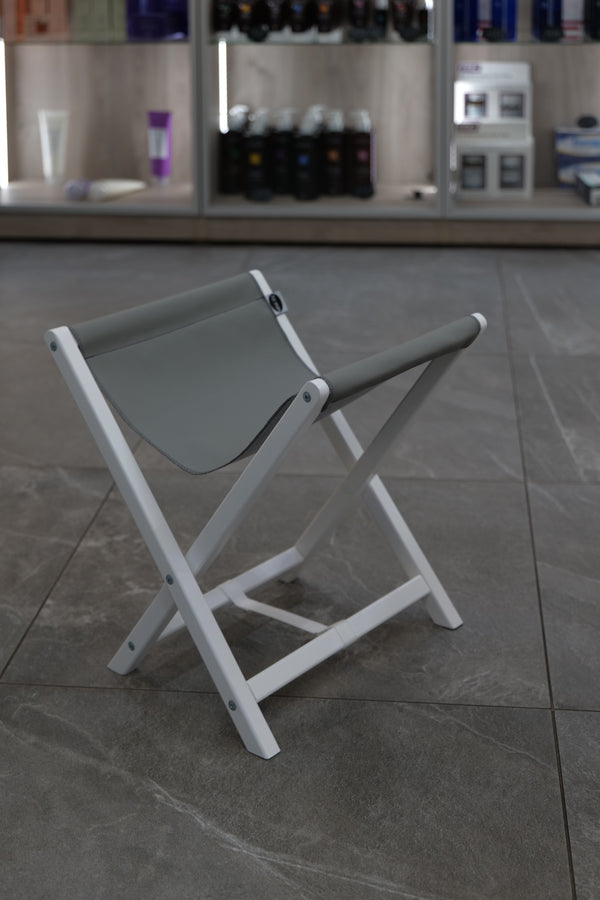 AIR MAX Bag stand(gray eco-leather on white legs)