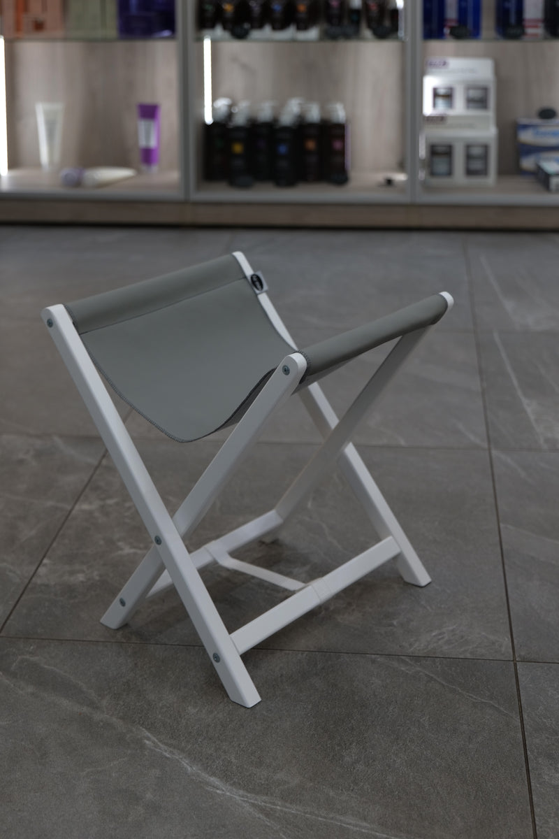 AIR MAX Bag stand(gray eco-leather on white legs)