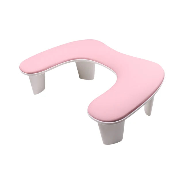 1pcs Butterfly Nail Art Hand Pillow Portable Removable Stand Tilt Design Manicure Stand Hand Pillow PU Material Hand Pillow